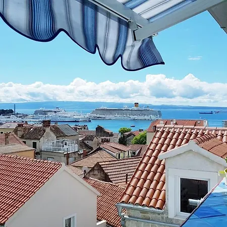 Old Town With Sea View
