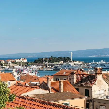 Old Town With Sea View