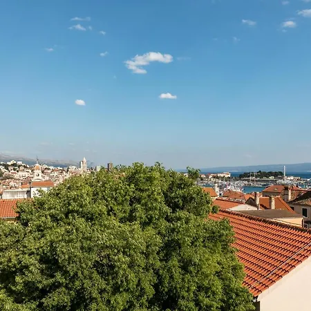 Old Town With Sea View